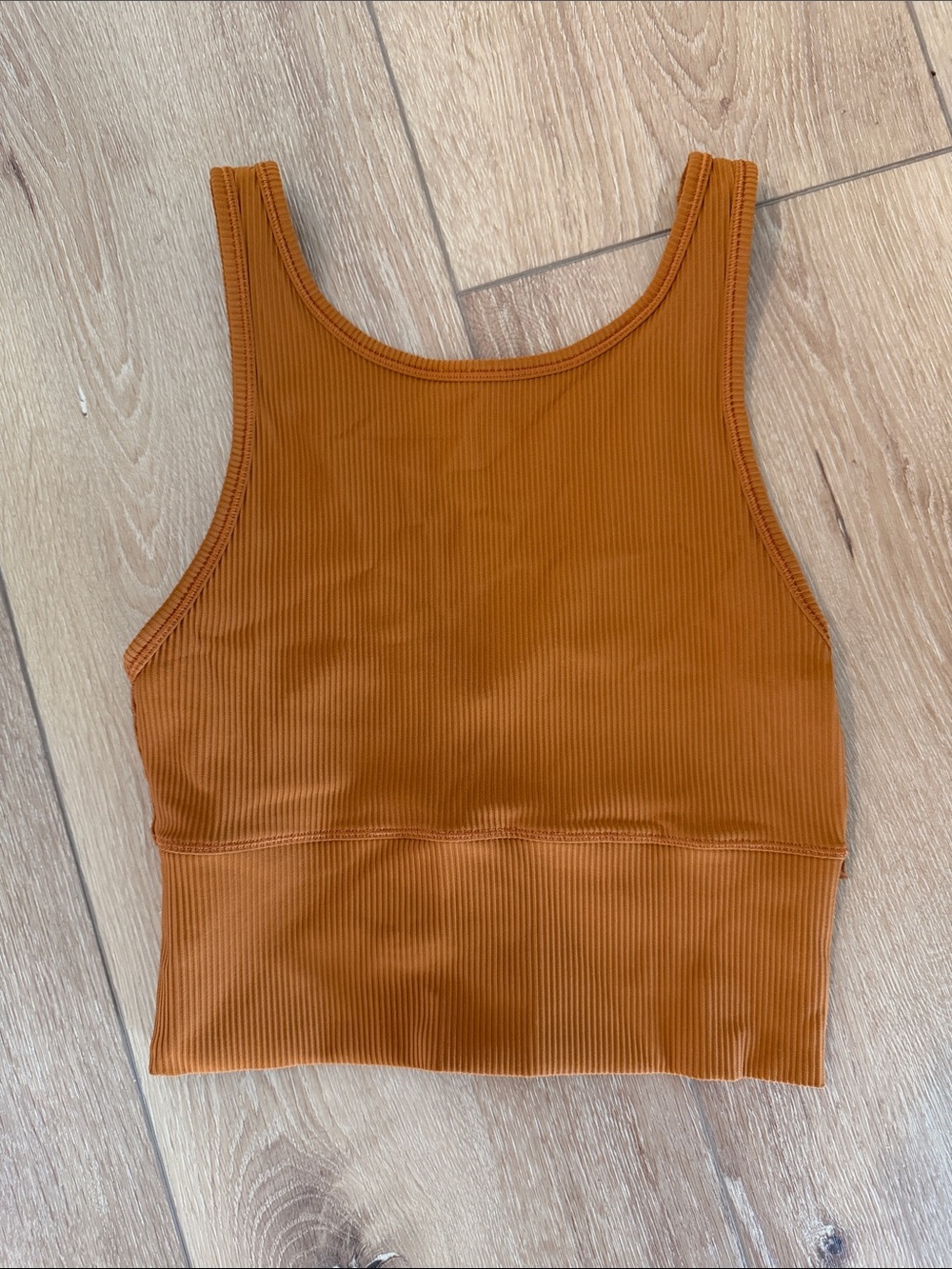 Lululemon Ribbed Crop Tank Top